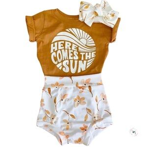 “HERE COMES THE SUN” 3 PIECE OUTFIT